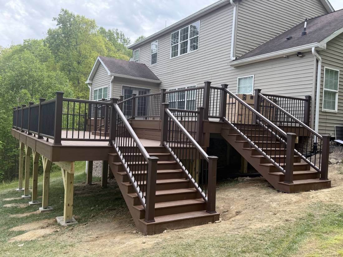 Covenant Builders Inc deck work photo