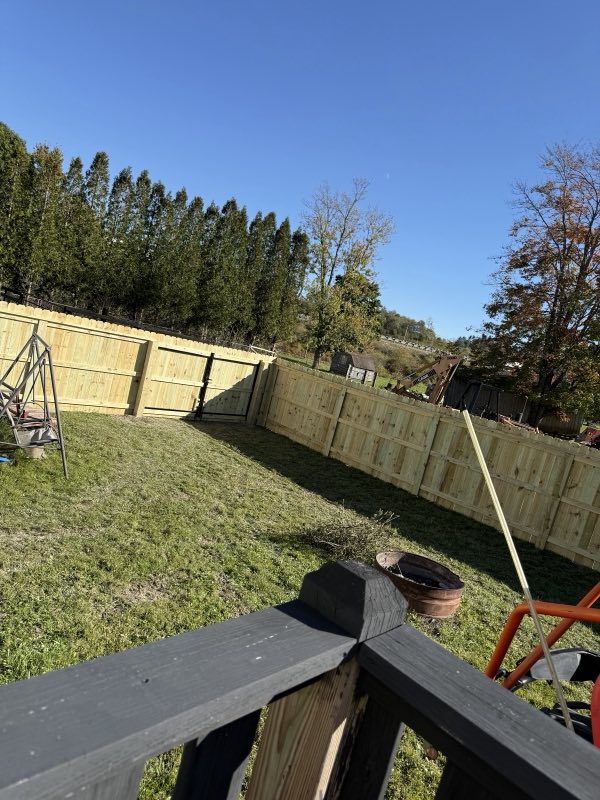 Covenant Builders Inc fence work photo